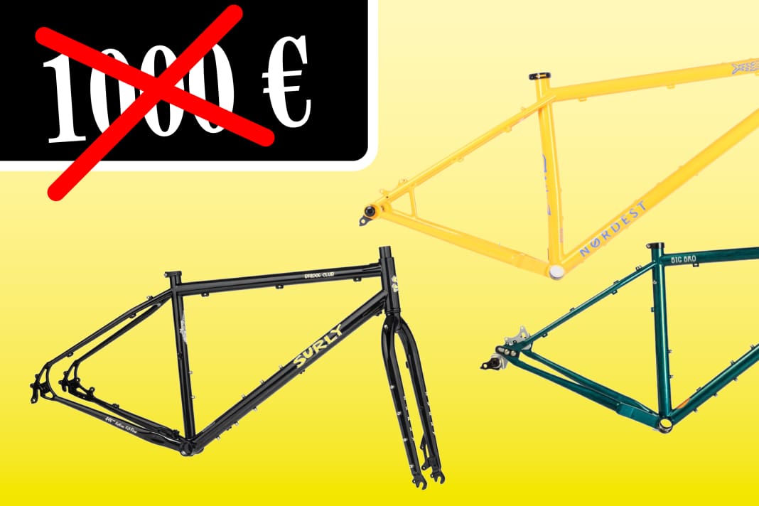 Drei geniale Hardtail-Rahmensets unter 1000 Euro!