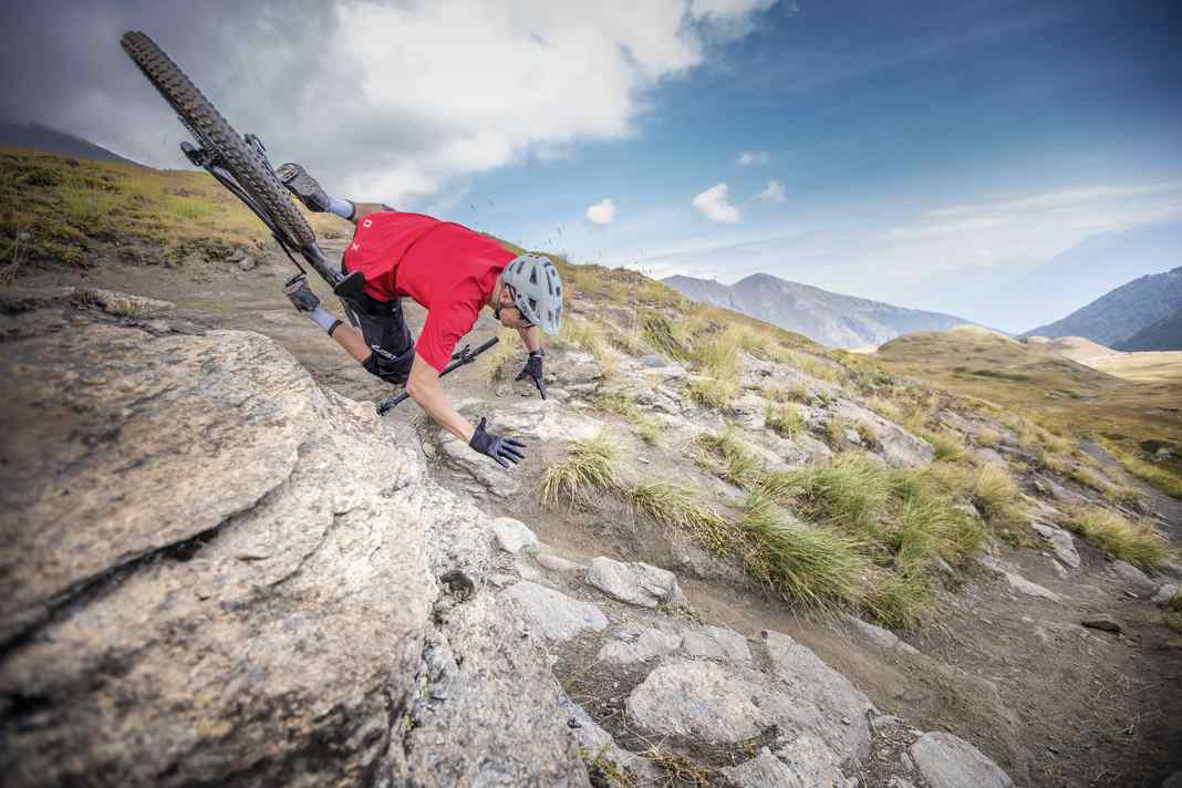 How mental blocks lead to falls on a mountain bike