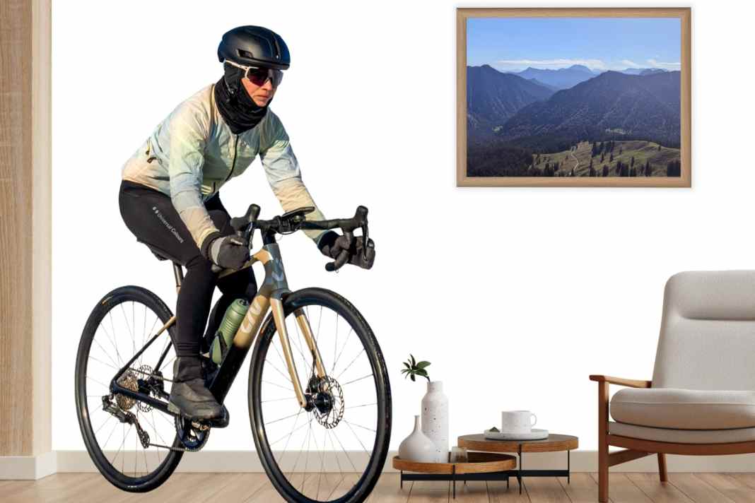 So realistisch kann Indoor-Cycling sein