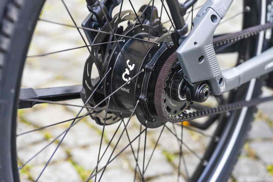 Sorglos E-Bike mit Getriebenabe
