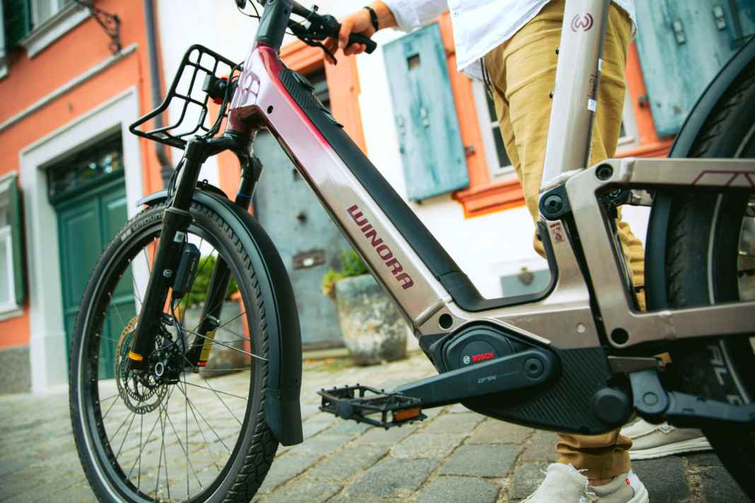 Winora Sinus FS - der Tiefeinsteiger mit ABS