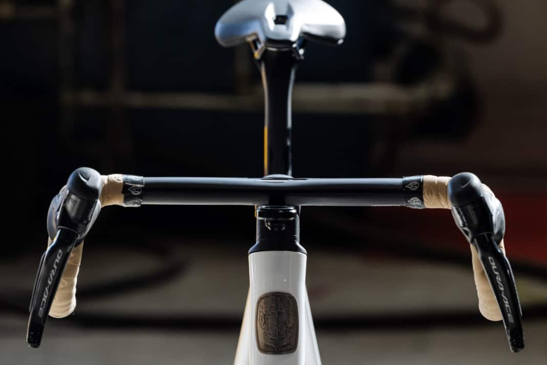 Stahlrennrad mit 3D-Druck-Komponenten