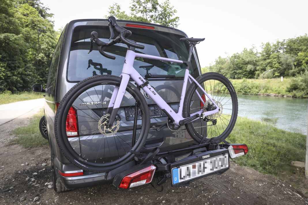 Leichter Fahrradträger für die City