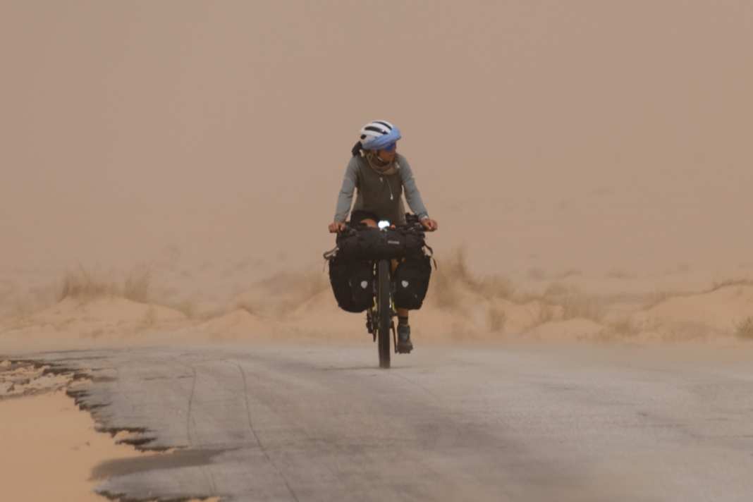 Mit dem Rad durch die Sahara