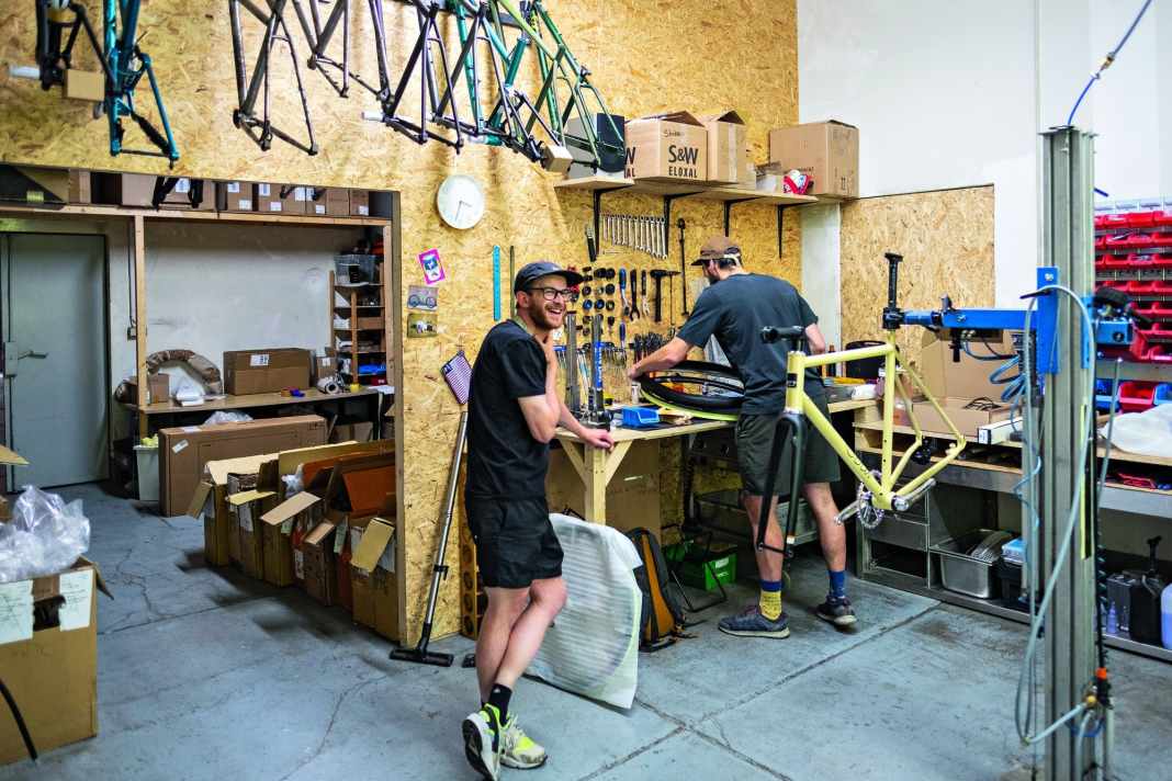 Sour Bicycles macht stilvolle Schweißarbeit