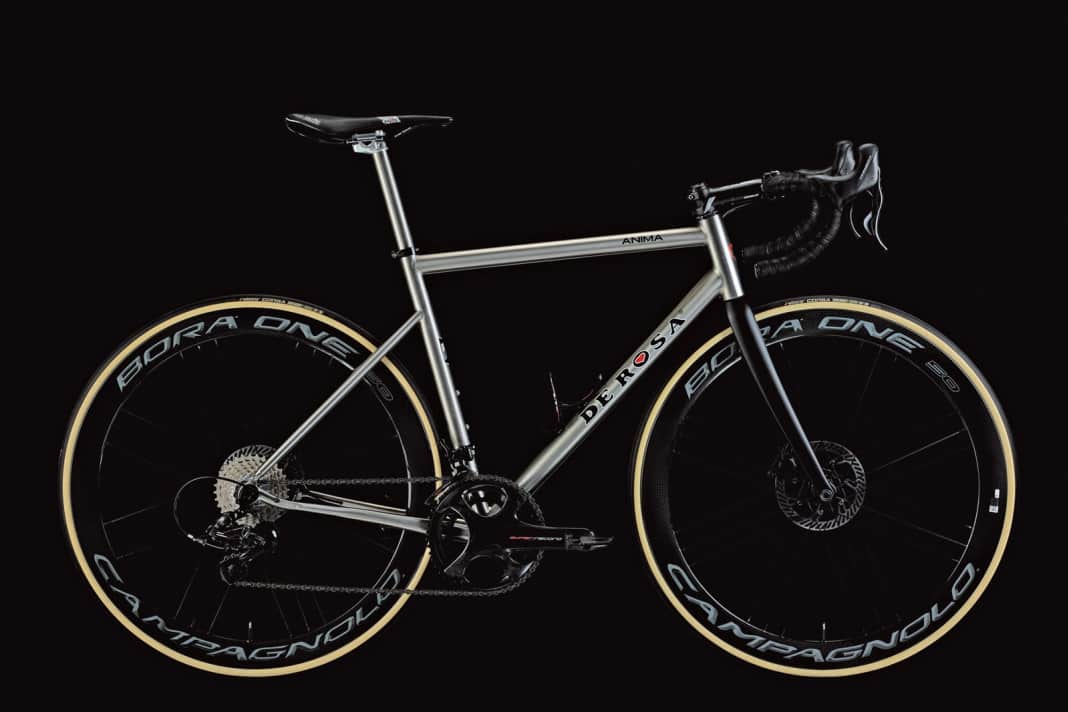 De Rosa Anima - Titanrahmen De Rosa Anima: Klare Linie