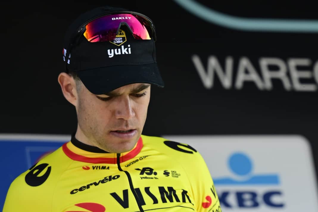 Van Aert übernimmt Verantwortung, Unterstützung von Vollering