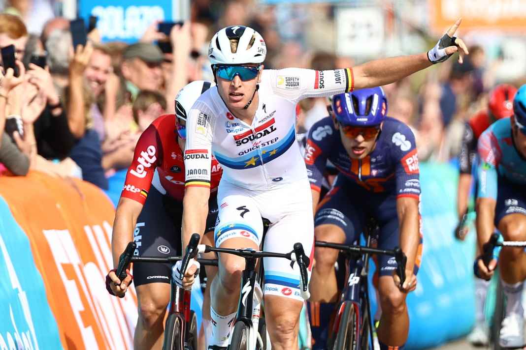 Merlier gewinnt 1. Etappe im Massensprint