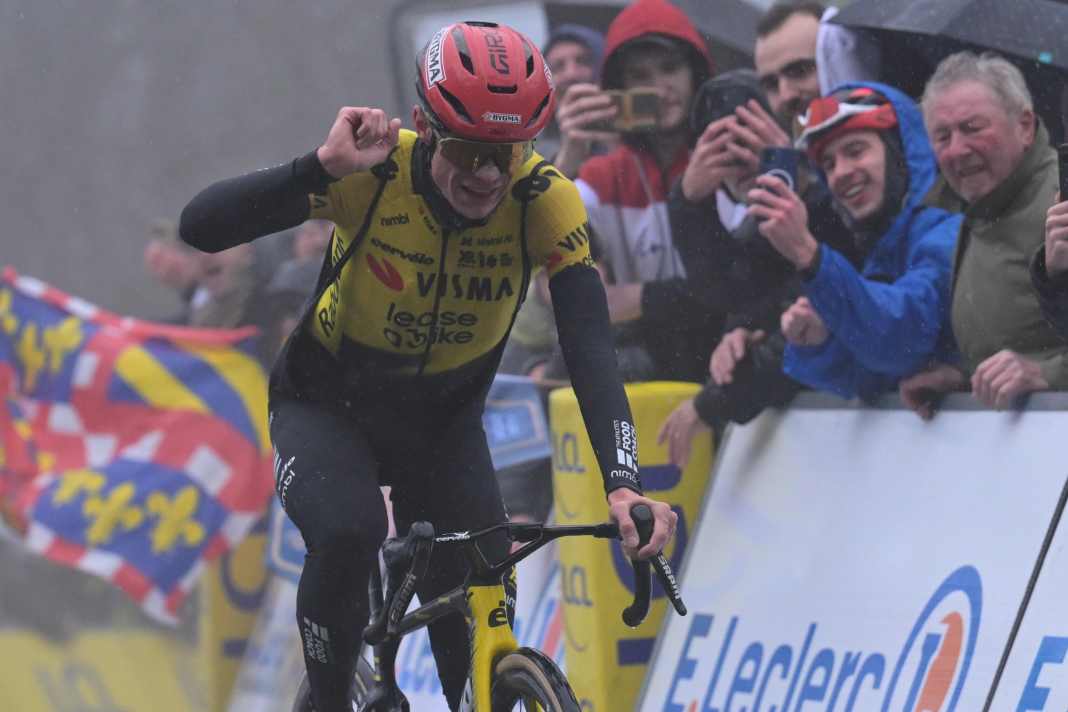 Jonas Vingegaard mit voller Hose - Sieg als Trendsetter?