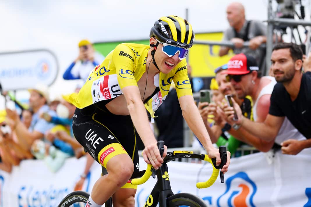 Überraschende Wende bei der Tour! Pogacar erleidet Einbruch - Vingegaard übernimmt Gelb
