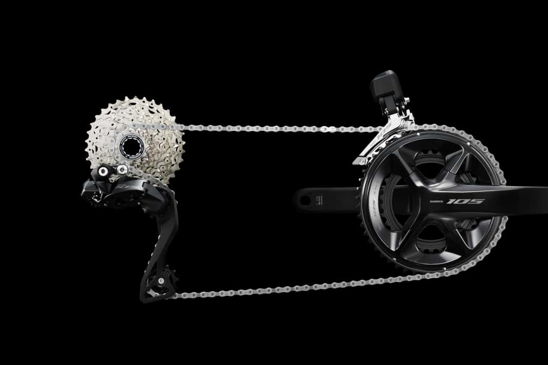 Rennrad-Gruppe jetzt 12fach und als Funk-Schaltung