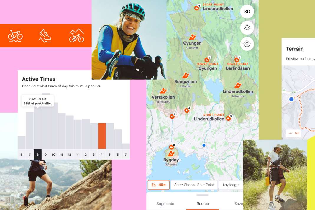 Neue Strava-Funktionen - jetzt gibt es Gravel