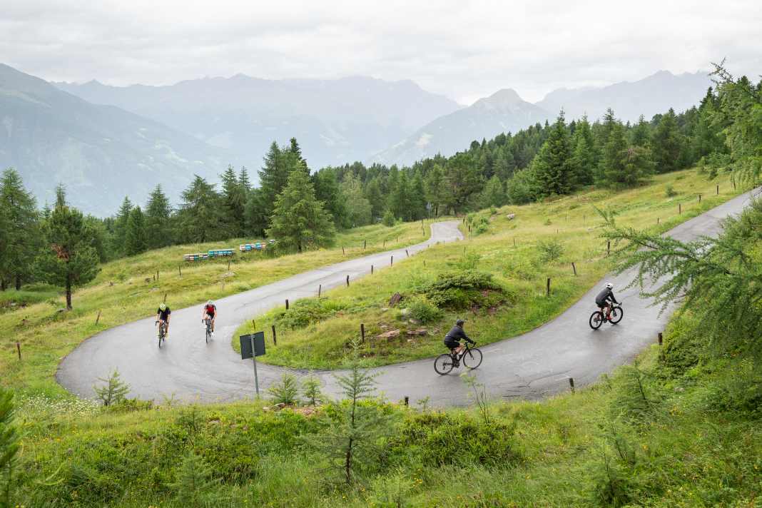 Ungemütliche Kletterpartien auf der 4. Etappe der TOUR Transalp
