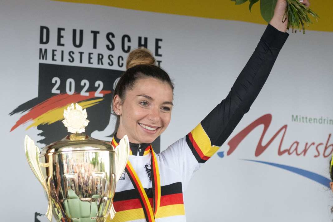 Liane Lippert klettert auf Platz zwei beim Fleche Wallonne