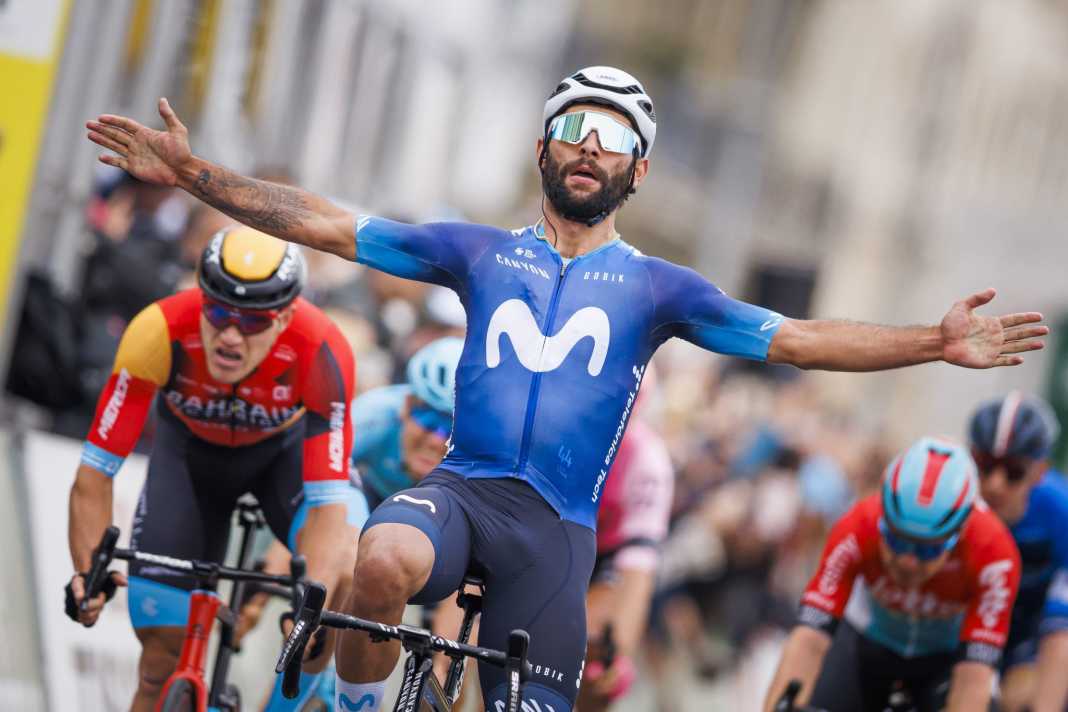 Gaviria gewinnt Schlussetappe vor Arndt, Yates Gesamtsieger