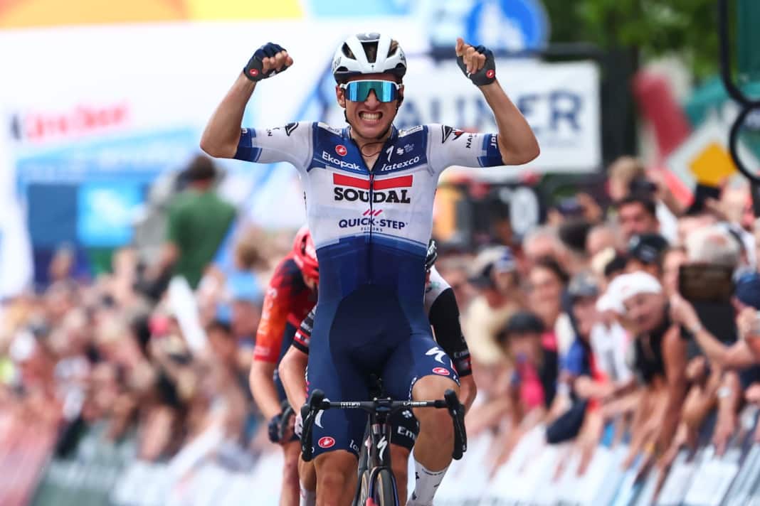 Belgier van Wilder gewinnt erste Etappe