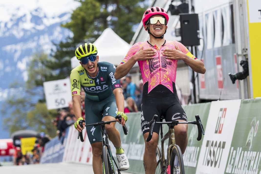 Ex-Biathlet Lipowitz beeindruckt bei Tour de Romandie