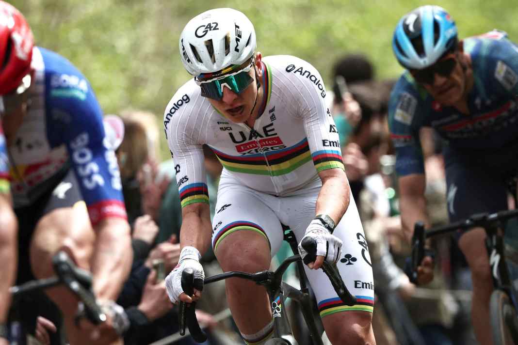 Pogacar verpasst Sieg bei Paris-Roubaix