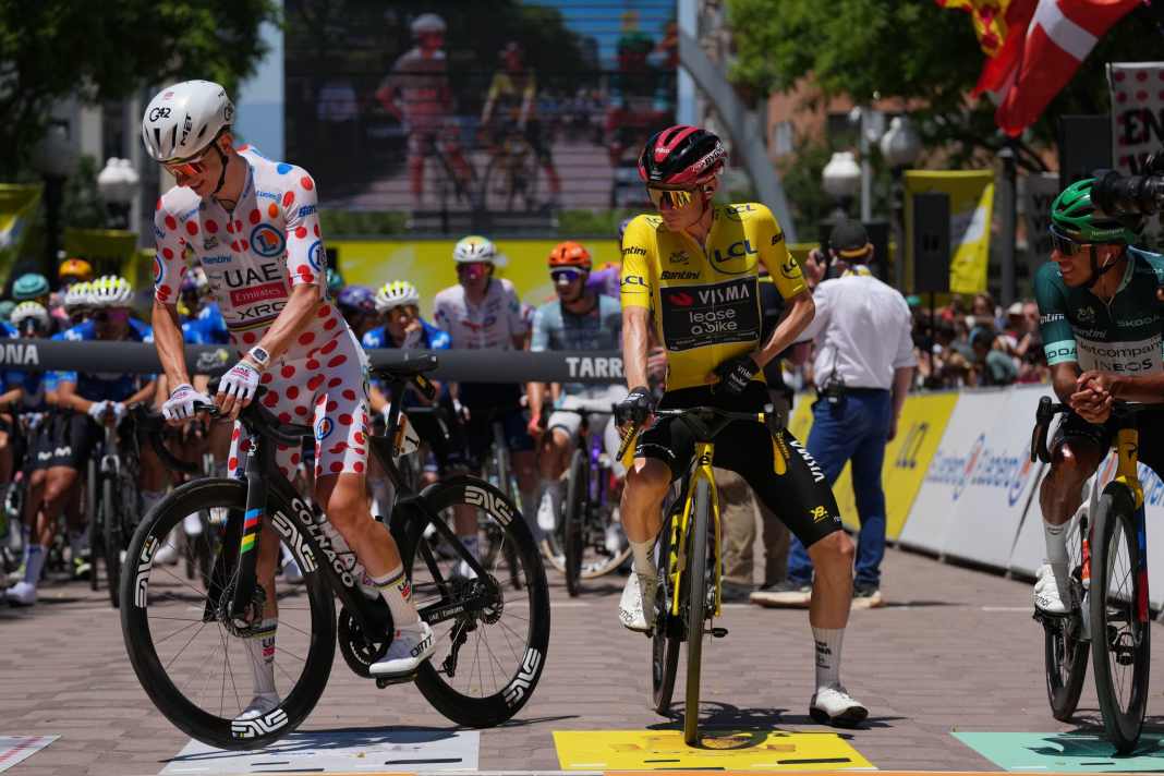 Tour de France - Lipowitz verliert Sekunden - Vingegaard weiter in Gelb