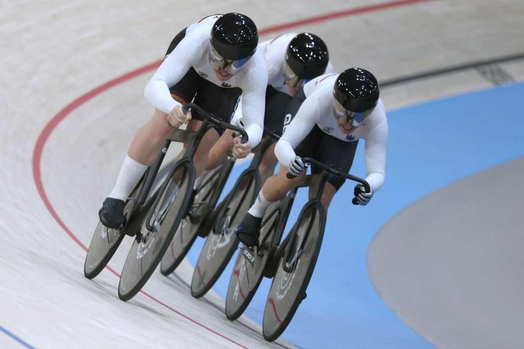 Teamsprint-Trio holt Bronze