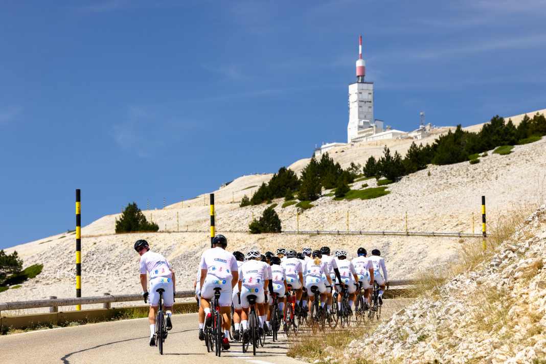 Schüler-Etappenfahrt zum Mont Ventoux