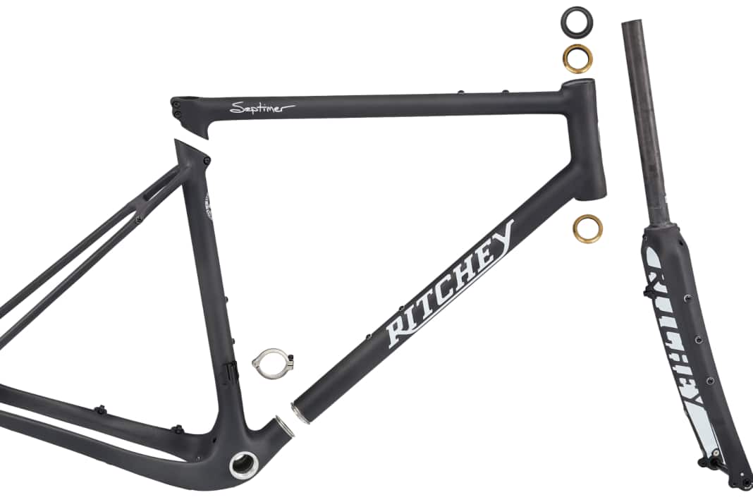 Der Ritchey Septimer Break-Away kann geteilt werden