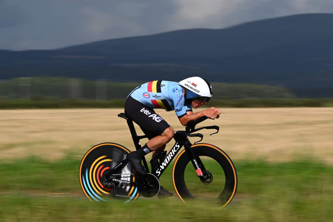 Evenepoel krönt sich zum Zeitfahr-Weltmeister