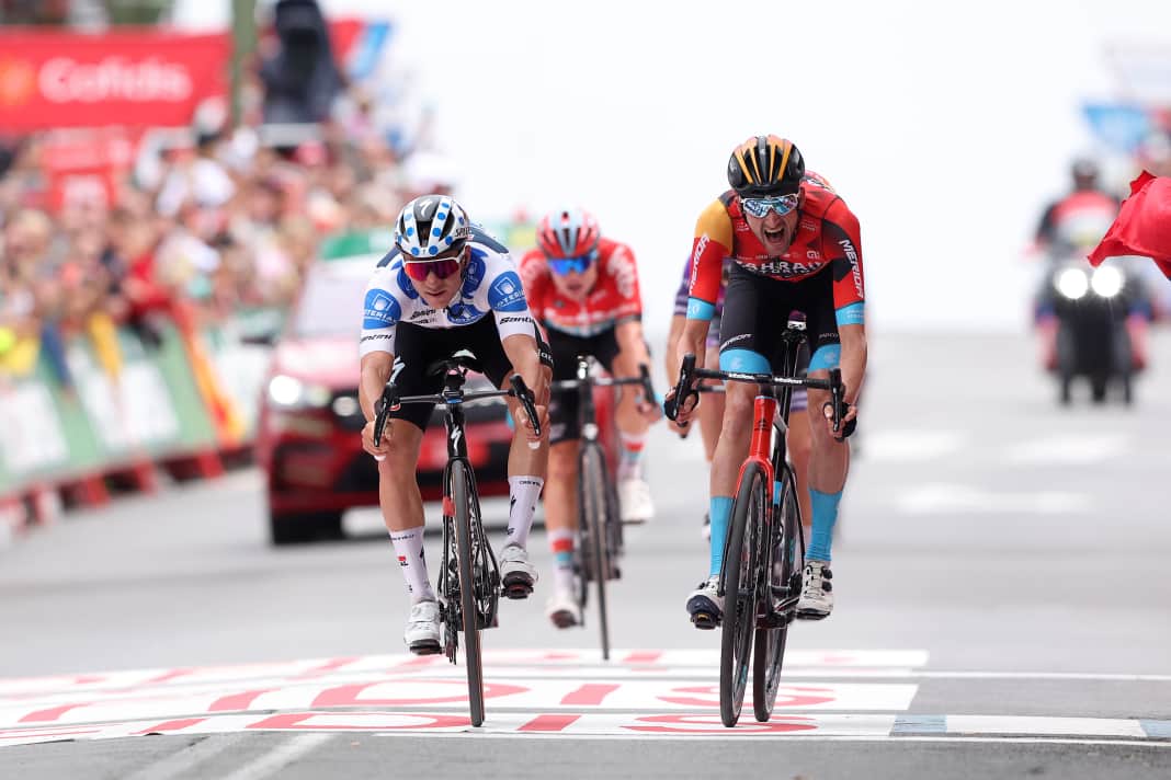 Poels ärgert Evenepoel und gewinnt 20. Etappe im Sprint - Kuss bleibt in Rot