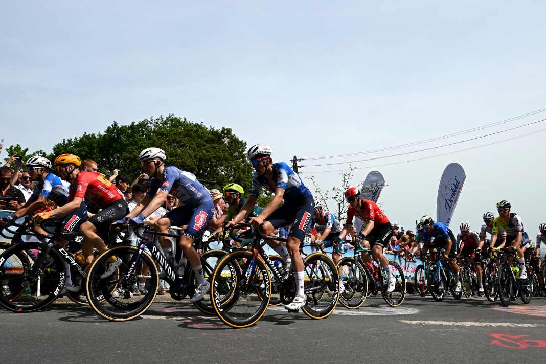 The route of the cycling classic