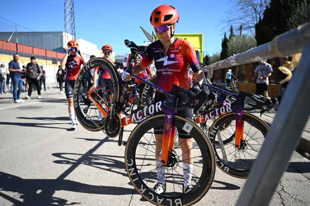 MTB world champion gets on her road bike