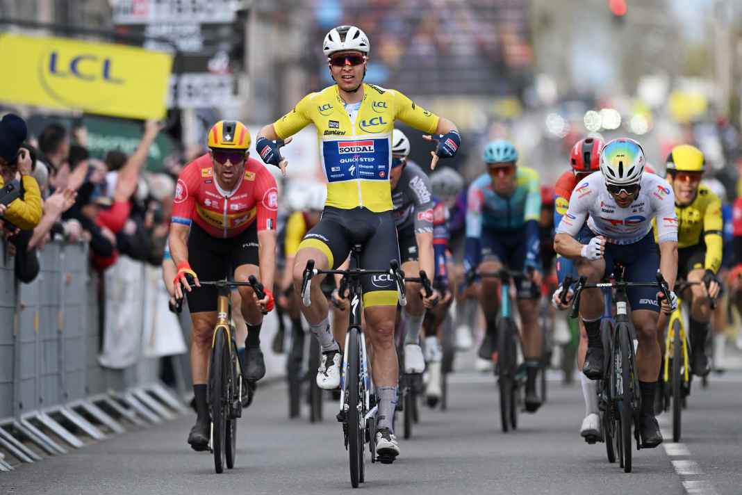 Merlier jubelt in Gelb und gewinnt auch die 2. Etappe