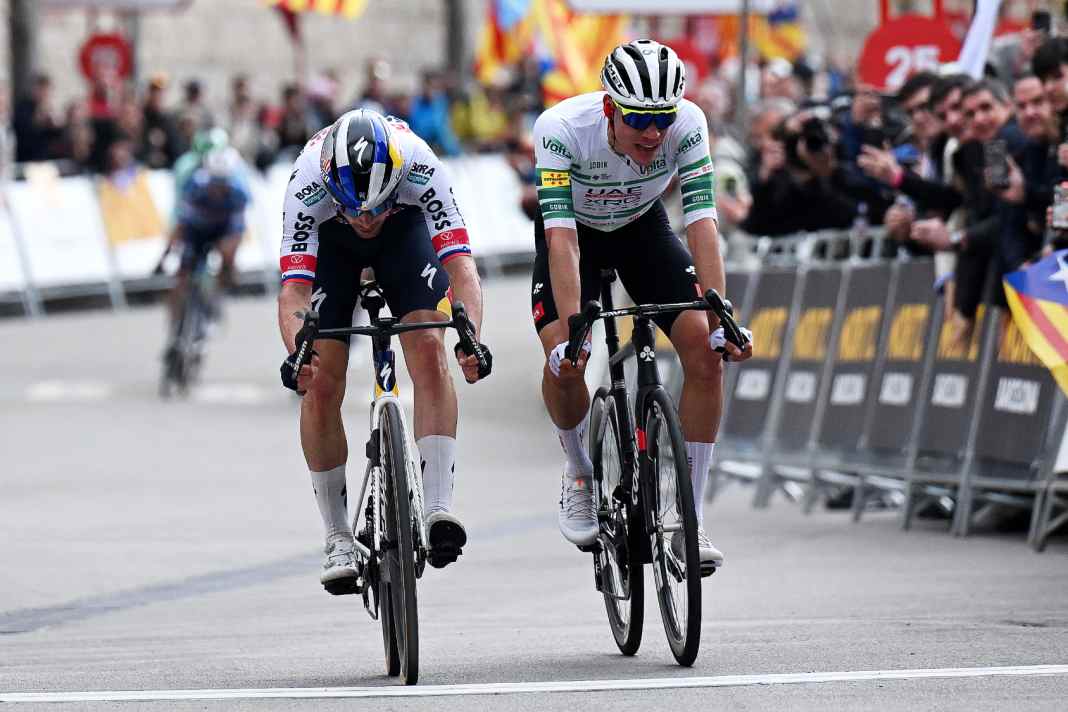 Roglic schlägt zurück, Steinhauser letzter Ausreißer
