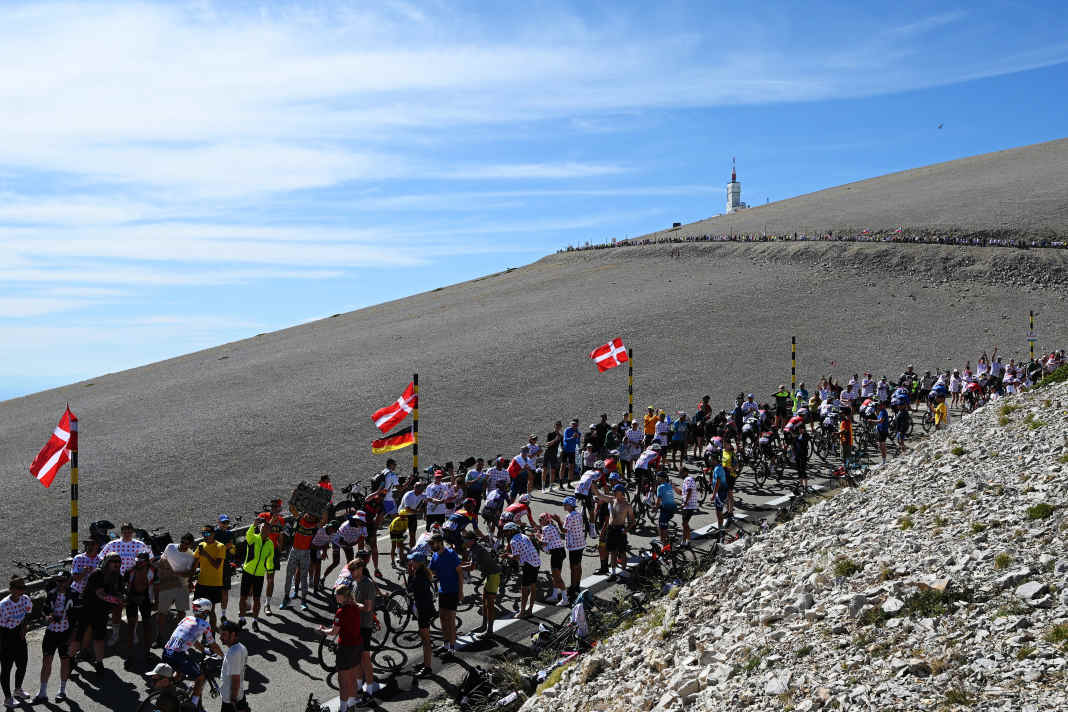 Le risque d'incendie de forêt menace l'étape du Ventoux