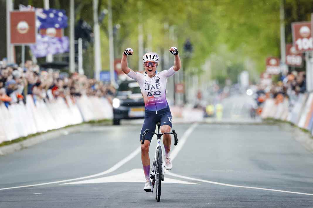 Paula Blasi's solo victory at the Amstel Gold Race