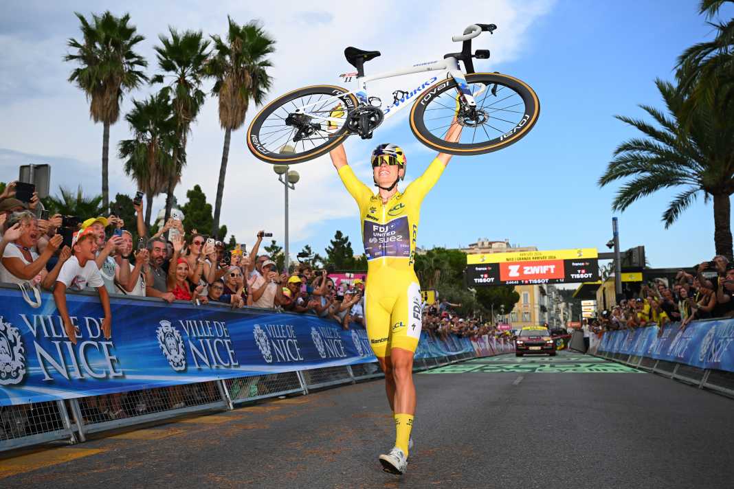 Vollering gewinnt die Tour mit nächstem Etappensieg in Nizza