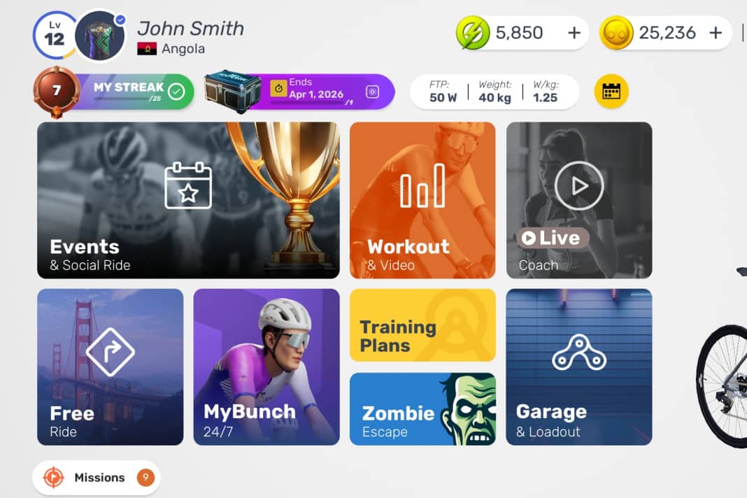Free training now also with Strava, TrainerDay & BikeControl