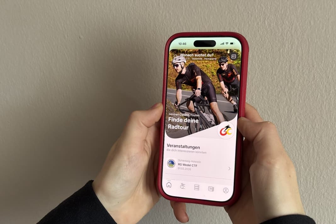 Radveranstaltungen finden und anmelden per App