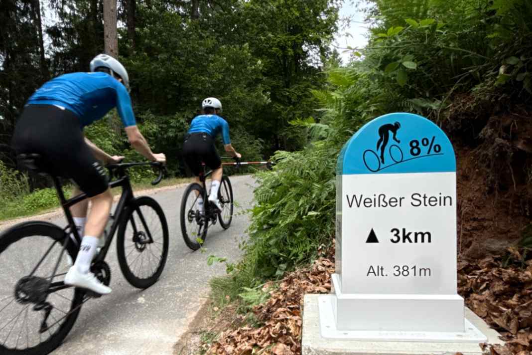 Everesting bei Heidelberg