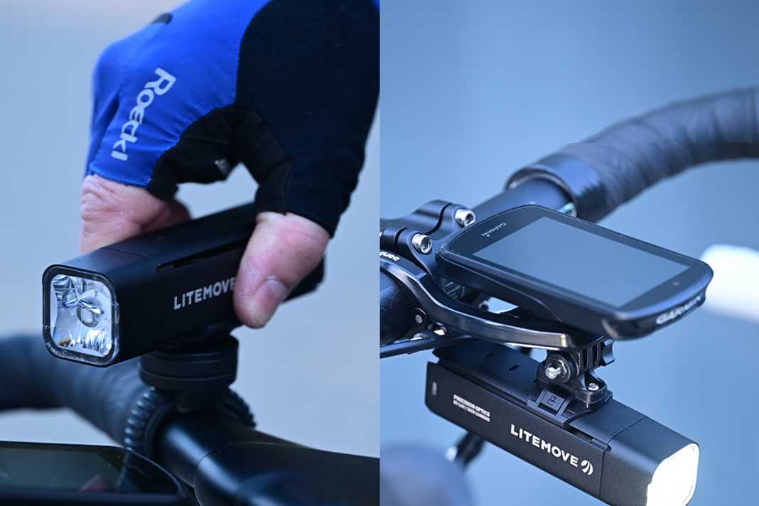 Lampe compacte à batterie dotée d'un système de fixation « Aero » astucieux