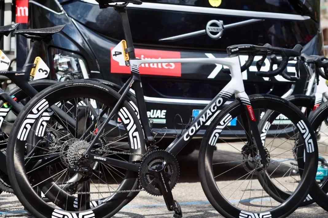 Tour de France-Rennrad des deutschen UAE-Profis