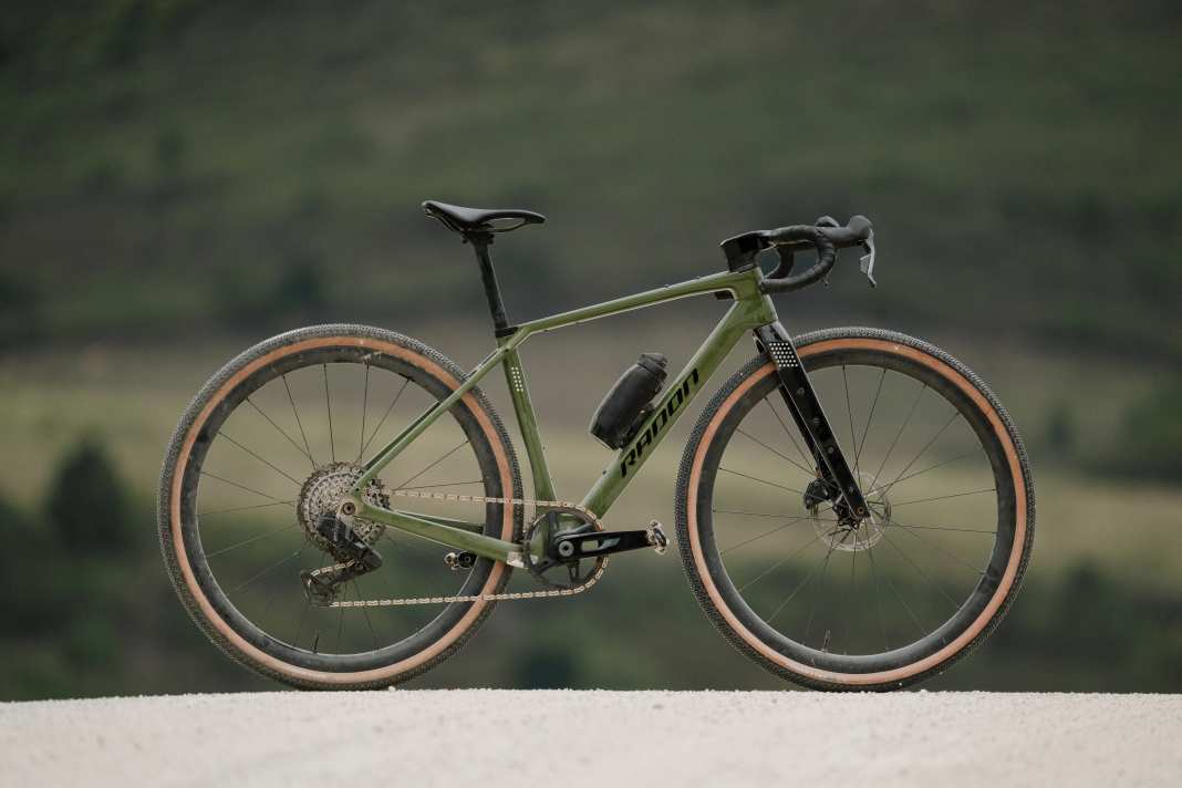 Preiswertes Gravelbike mit Carbonrahmen