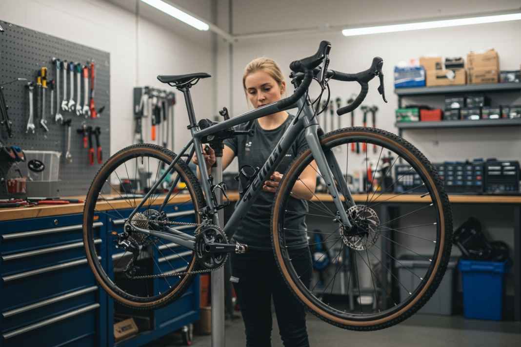 Nur 32 % nutzen den Fahrrad-Service in der Werkstatt