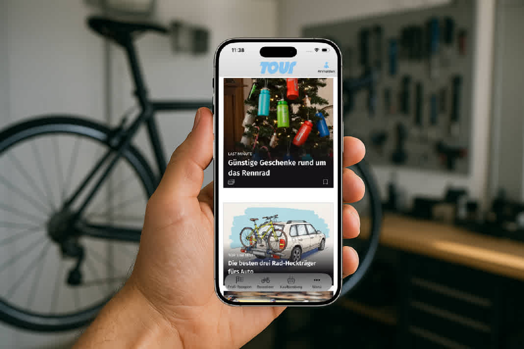 TOUR launcht eigene App
