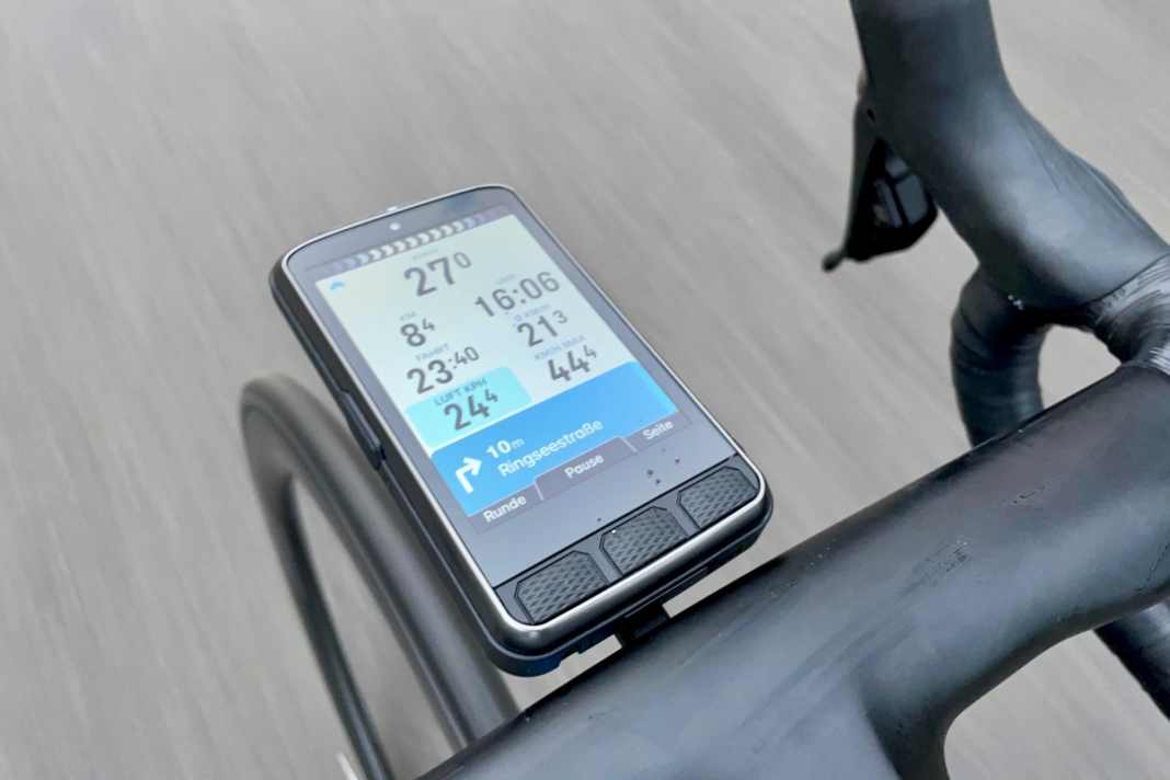 Neuer GPS-Computer mit integriertem Windsensor