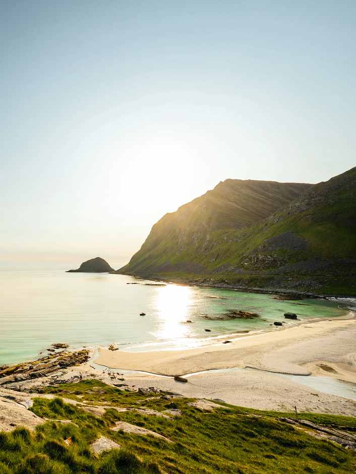 Trails in Norwegens Mitsommernacht