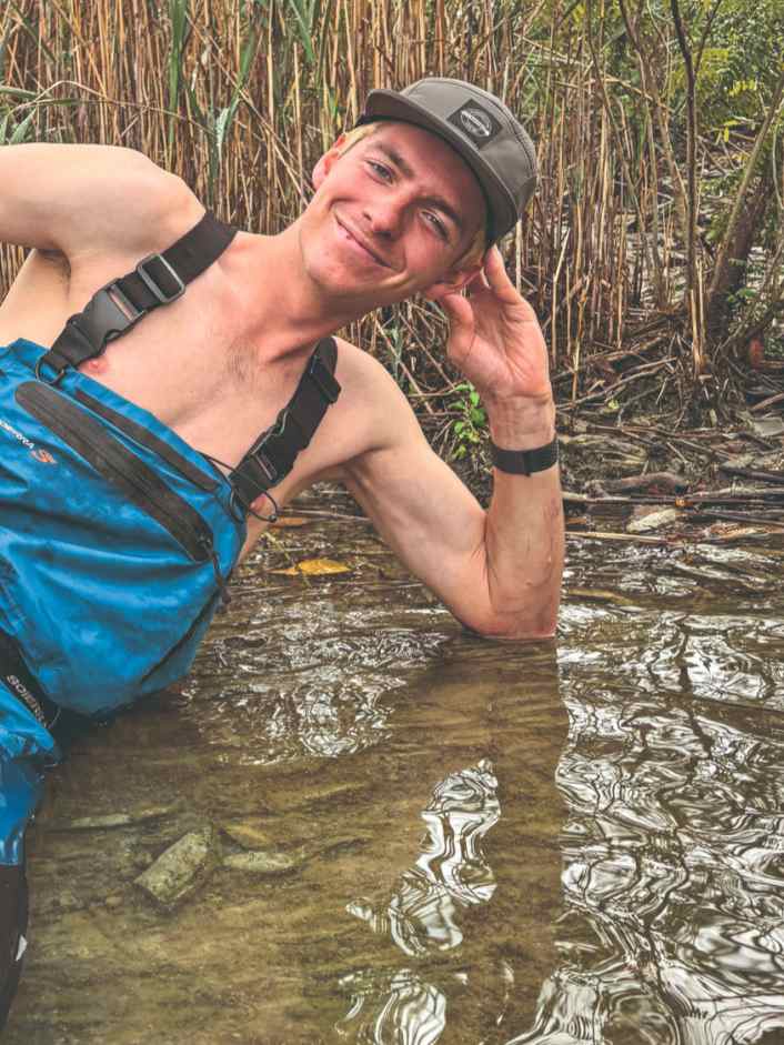 Bodycheck mit XCO-Nachwuchs-Ass Paul Schehl