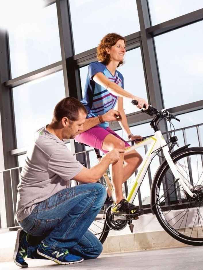 Einstellungstest – die richtige Sitzposition auf dem Fahrrad
