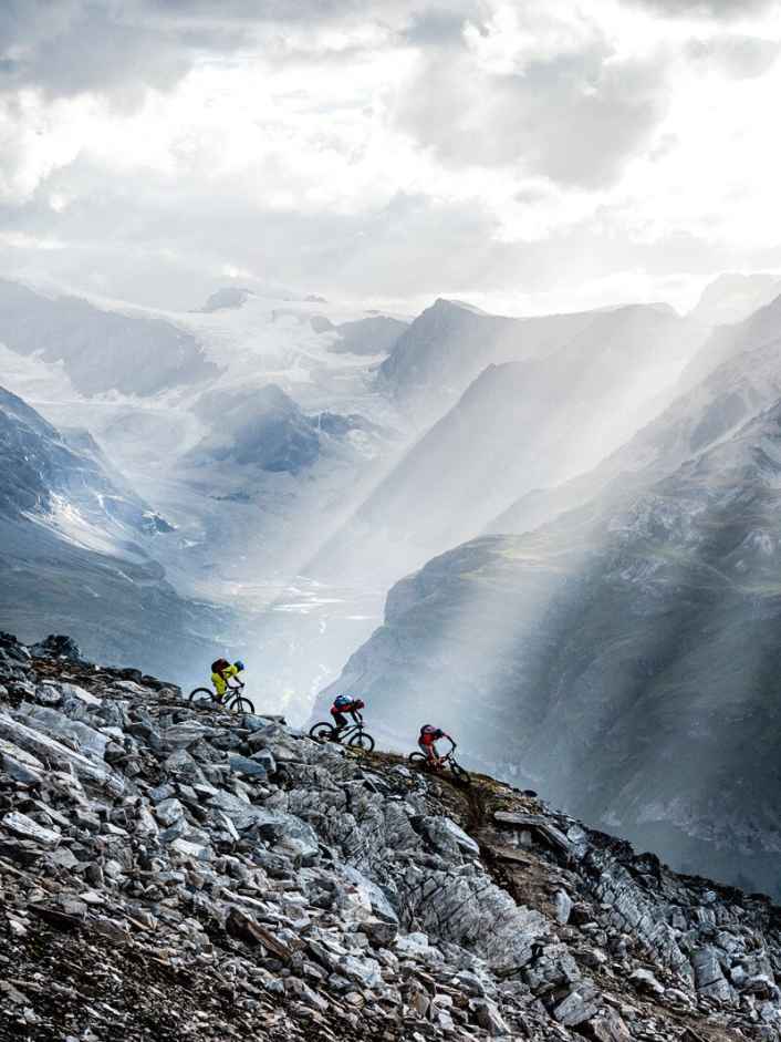 Mit dem Bike quer durch das Schweizer Wallis