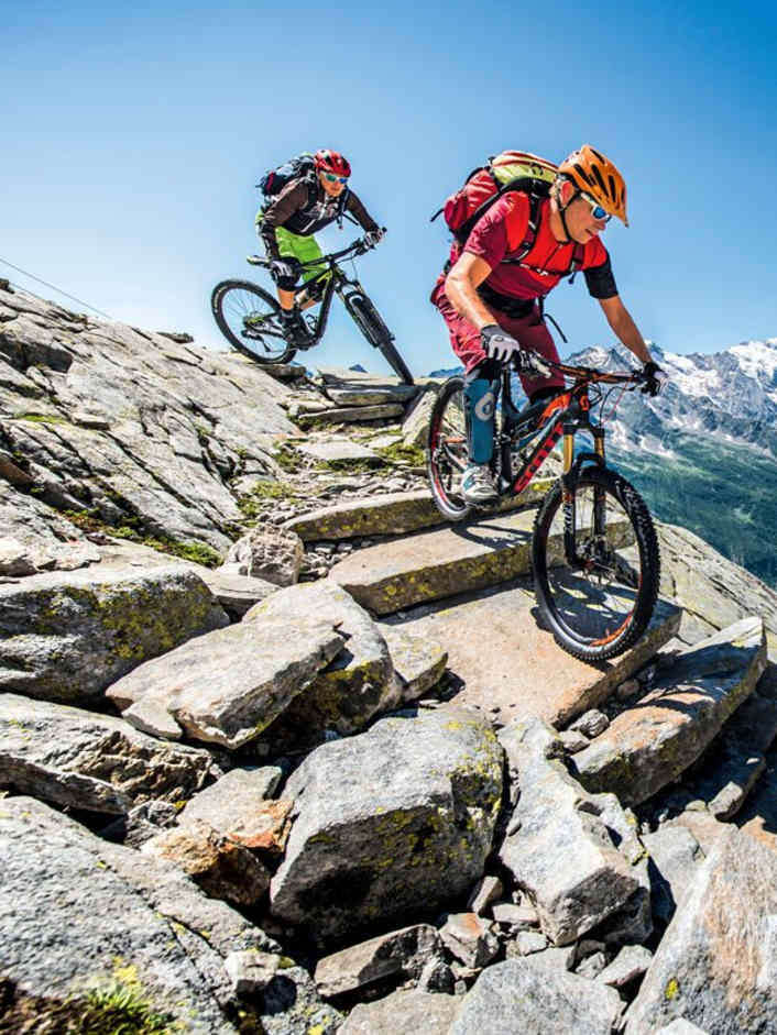 Monte-Rosa-MTB-Umrundung
