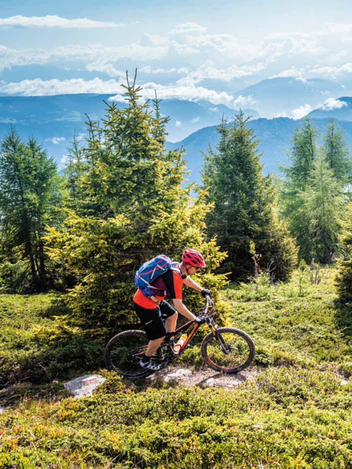 Mountainbike-Traumtrail im Südtiroler Ultental